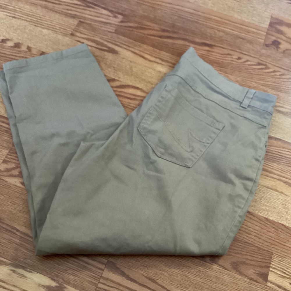 JMS Just My Size Tan Straight Leg Stretch Jeans Size 20W Petite